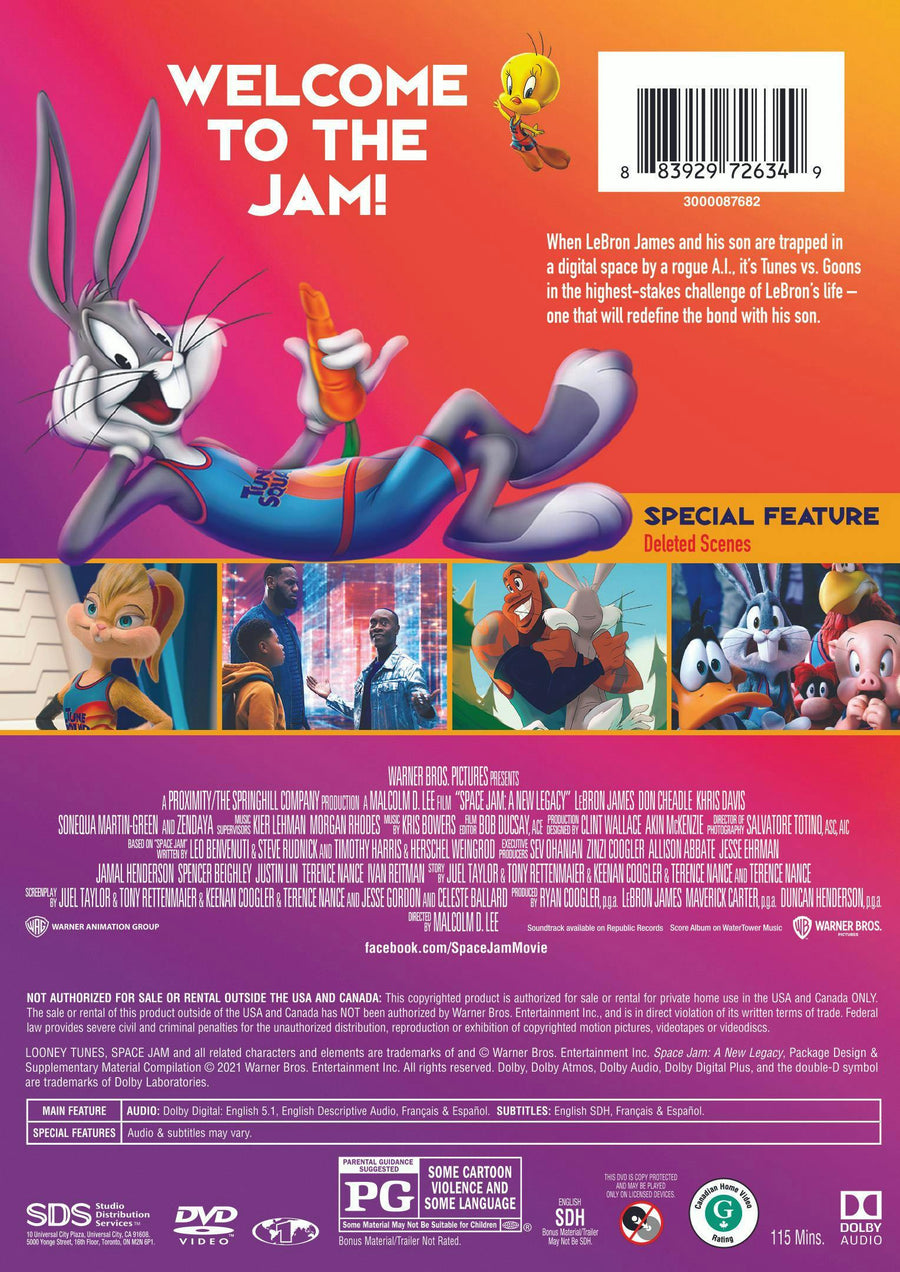 Space Jam: A New Legacy [DVD]