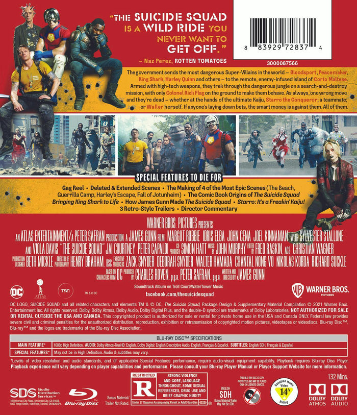 The Suicide Squad (Blu-Ray + DVD + Digital) [Blu-Ray]