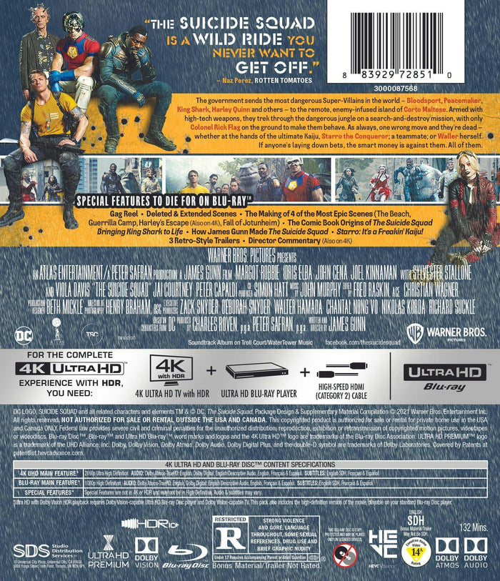 The Suicide Squad (4K Ultra HD + Blu-ray + Digital) [UHD]
