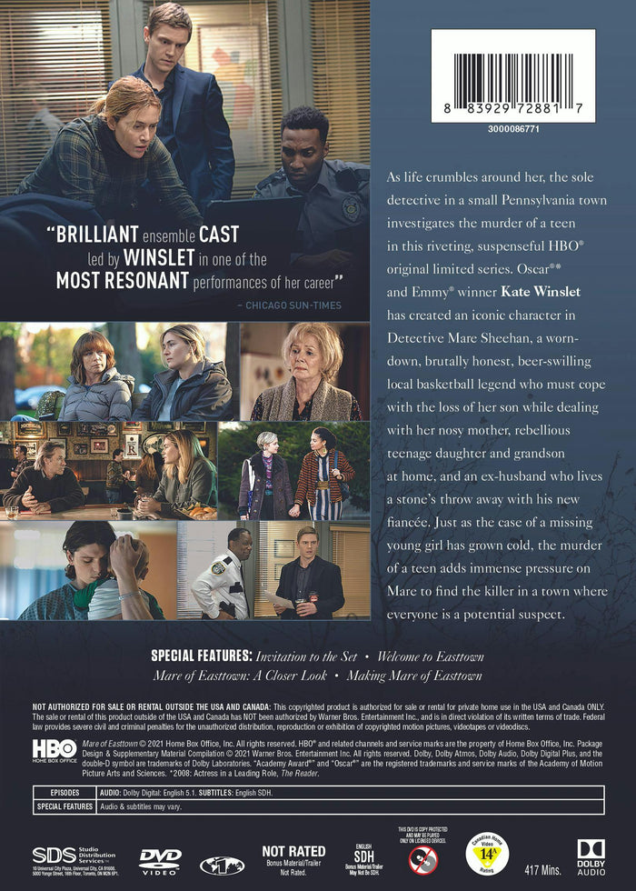 Mare of Easttown: Complete Limited Series [DVD]