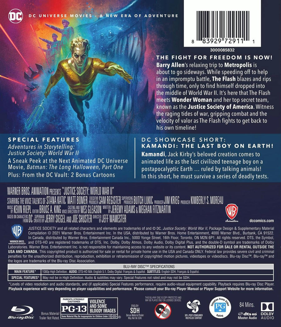 Justice Society: World War II [Blu-ray]