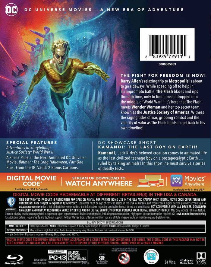 Justice Society: World War II [Blu-ray]