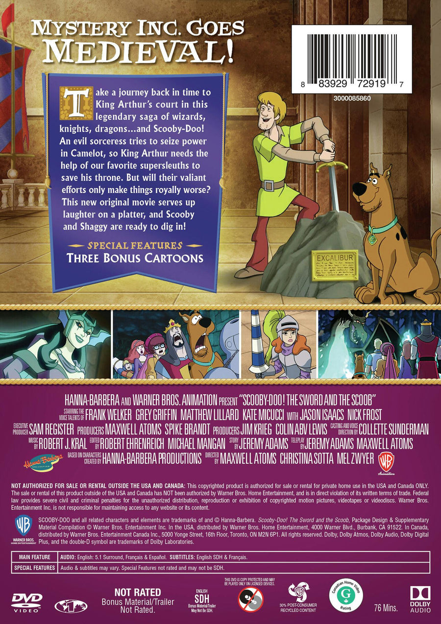 Scooby-Doo!: The Sword and the Scoob [DVD]