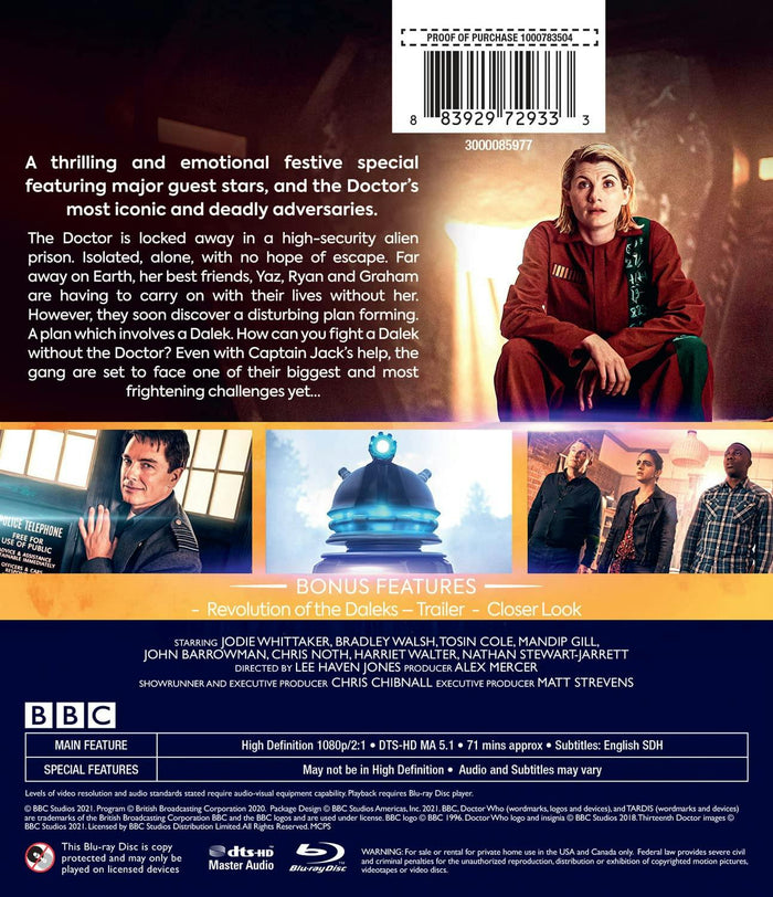 Doctor Who: Revolution of the Daleks [Blu-ray]