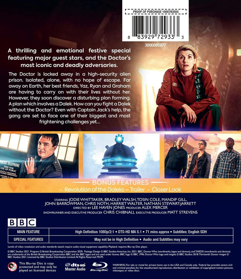 Doctor Who: Revolution of the Daleks [Blu-ray]