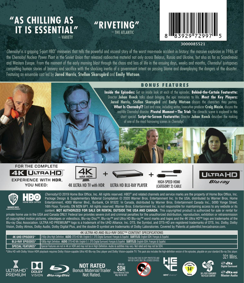 Chernobyl (4K Ultra HD + Blu-ray) [UHD]