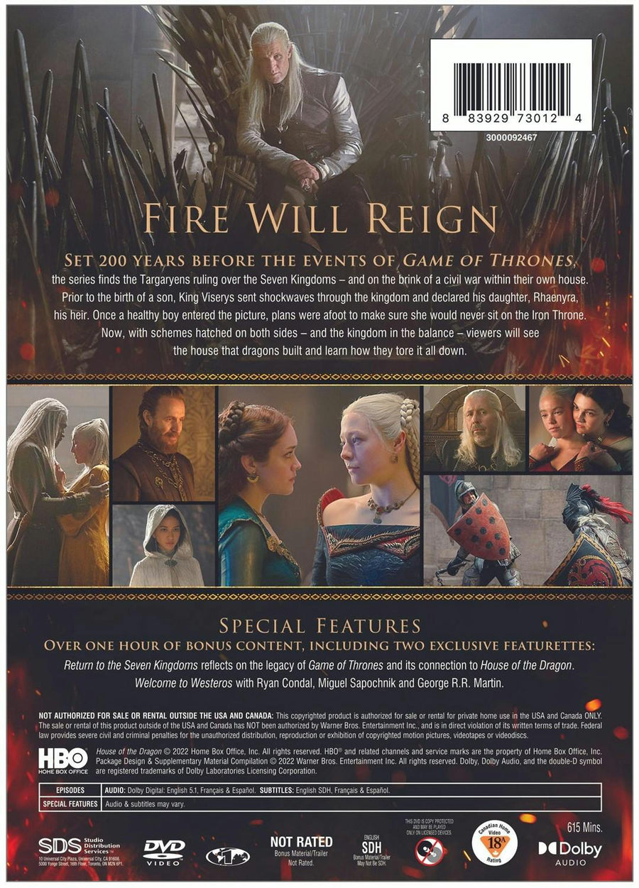 House of the Dragon [DVD]