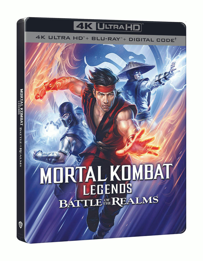 Mortal Kombat Legends: Battle of the Realms (Limited Edition 4K Ultra HD Steelbook + Blu-ray) [UHD]
