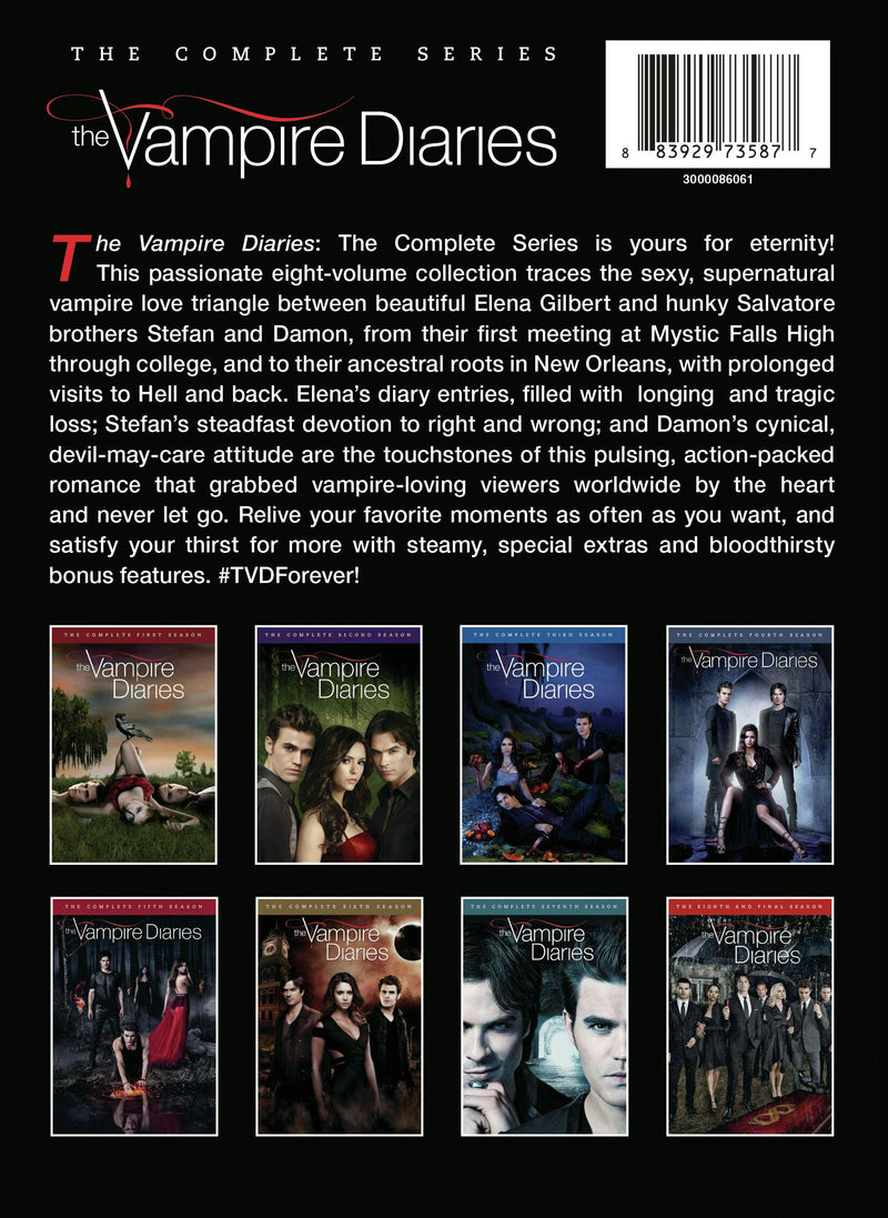 The Vampire Diaries: The Complete Series (Box Set) [DVD]