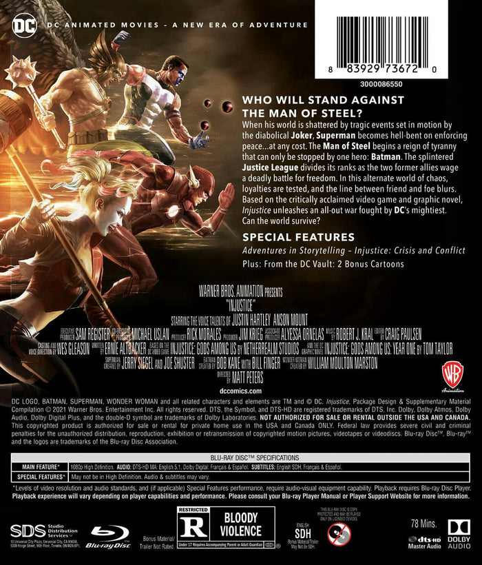Injustice [Blu-ray]