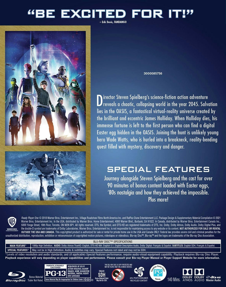 Ready Player One (Iconic Moments LL) [Blu-ray]