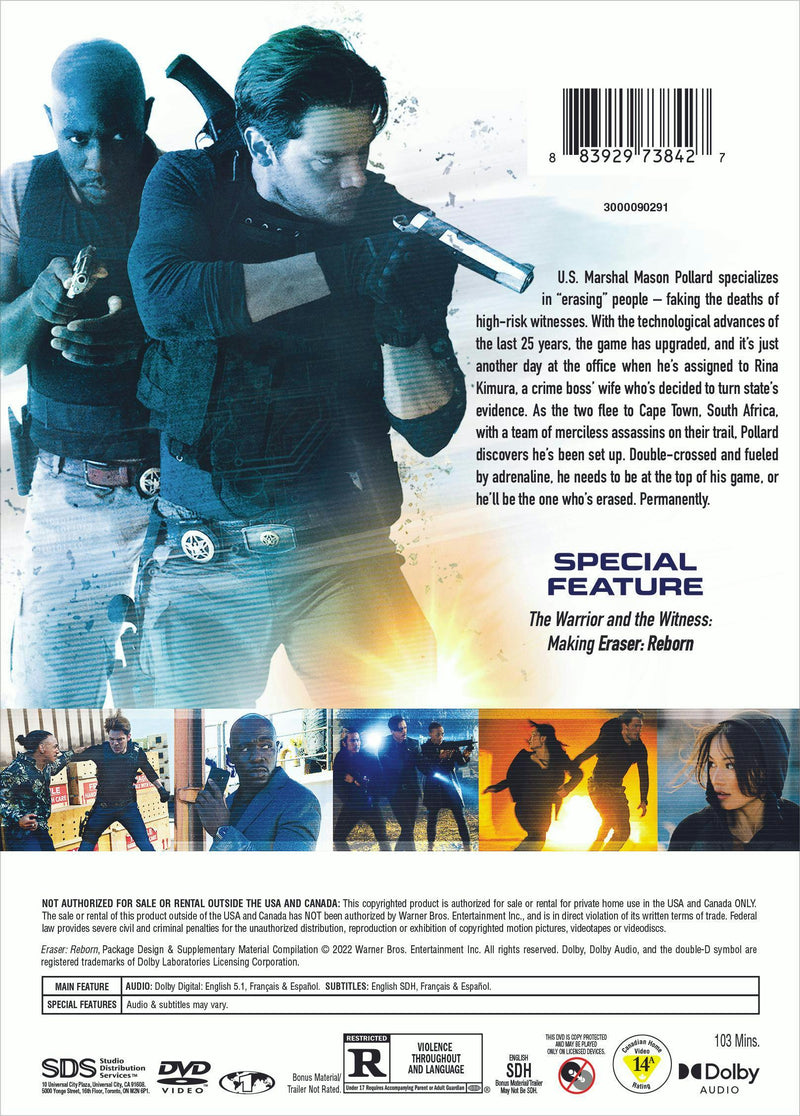 Eraser: Reborn [DVD]