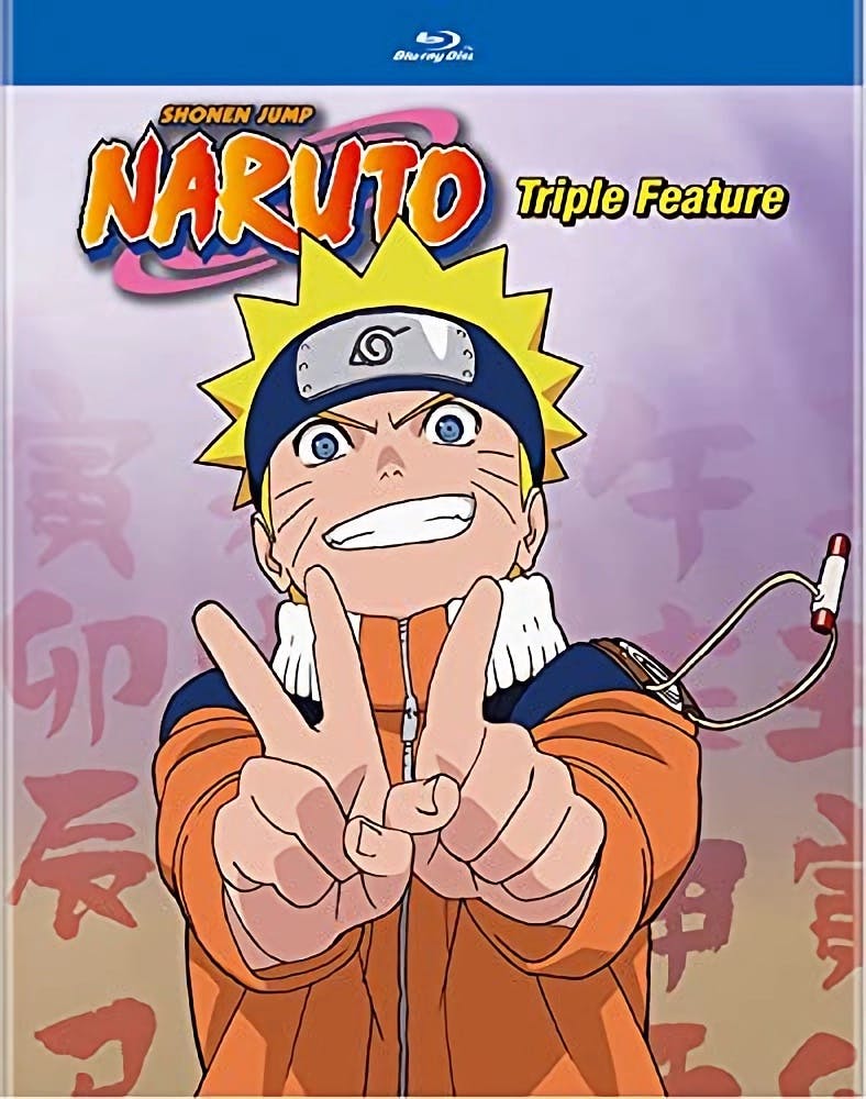 Naruto Triple Feature (BD) [Blu-ray]