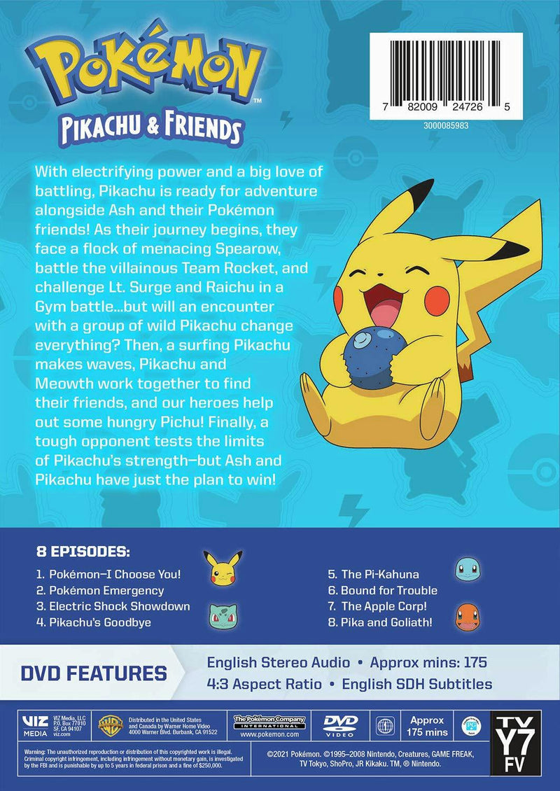 Pokémon: Pikachu and Friends [DVD]