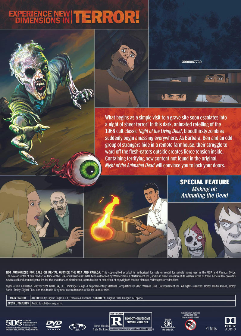 Night of the Animated Dead (DVD + Digital Copy) [DVD]