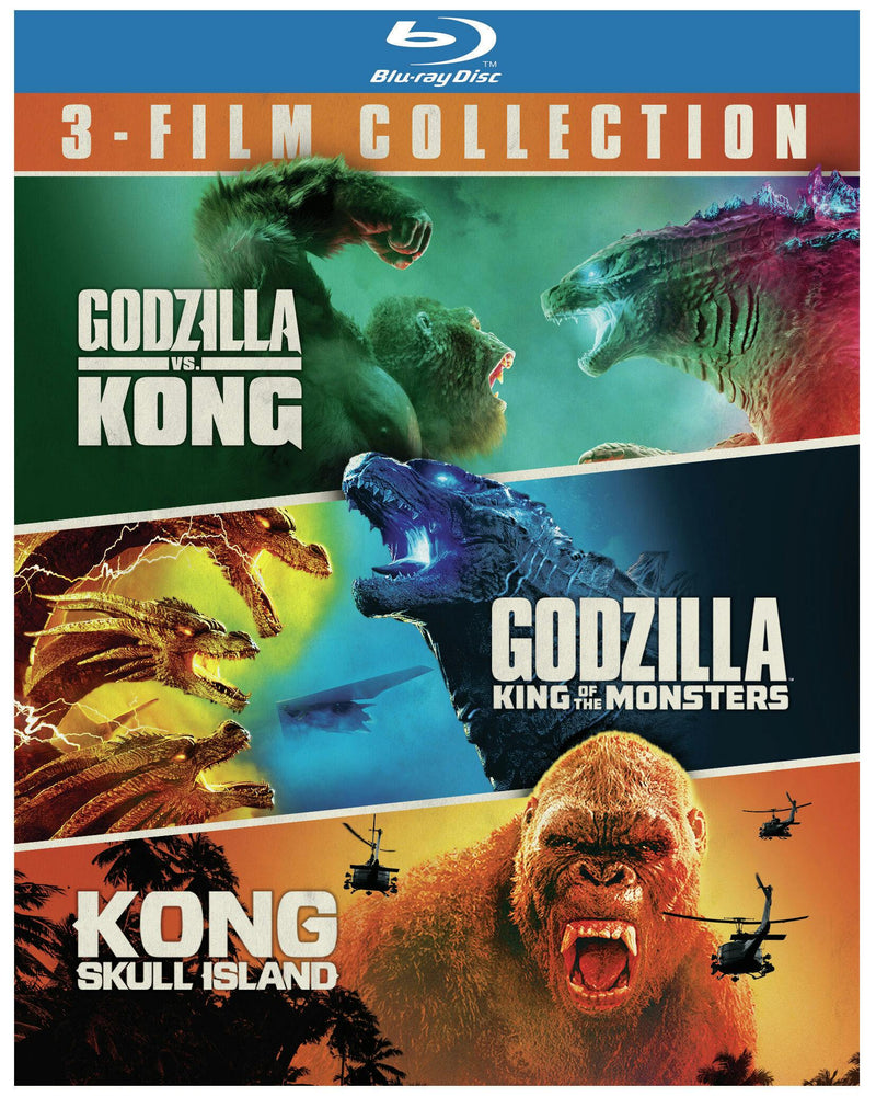 Godzilla vs. Kong/Godzilla: King of the Monsters/Kong: Skull Island (3 Film Bundle) [Blu-Ray]