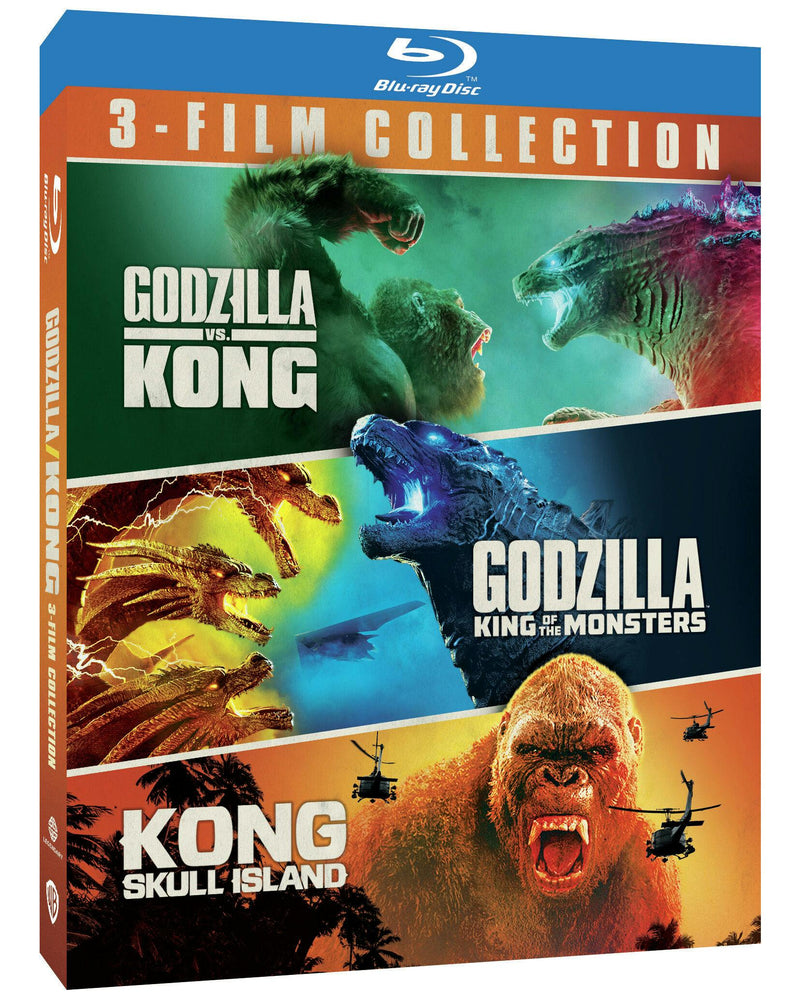 Godzilla vs. Kong/Godzilla: King of the Monsters/Kong: Skull Island (3 Film Bundle) [Blu-Ray]