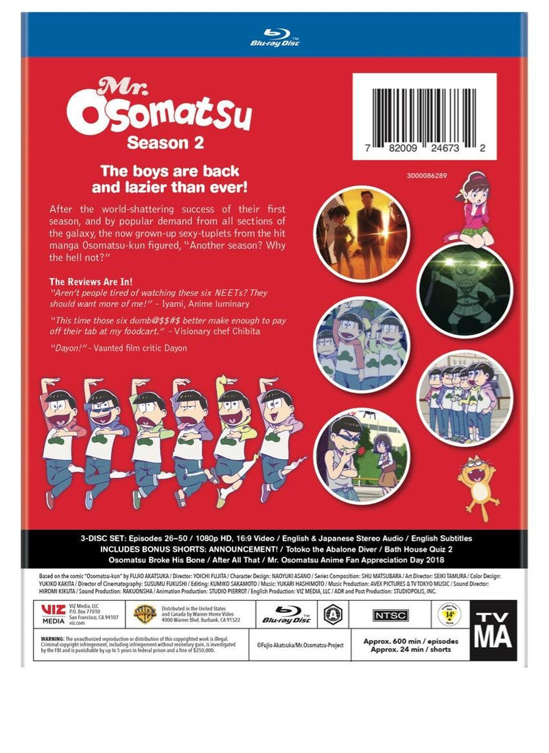Mr. Osomatsu Season 2 [Blu-ray]