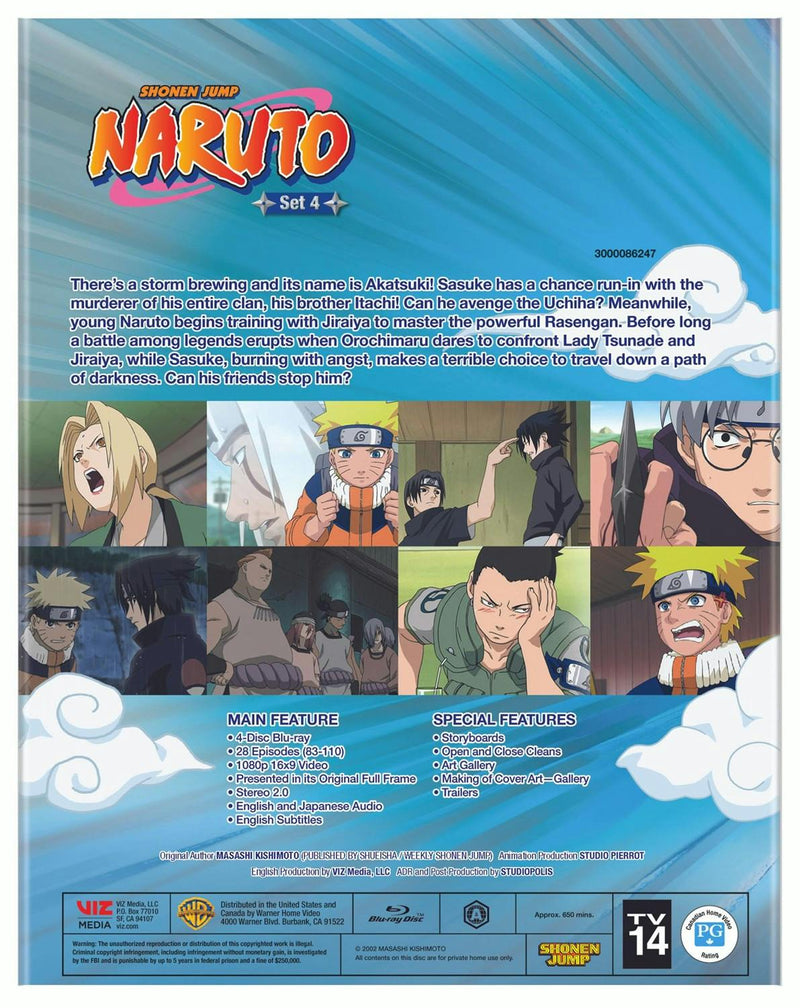Naruto - Set 4 (Box Set) [Blu-ray]