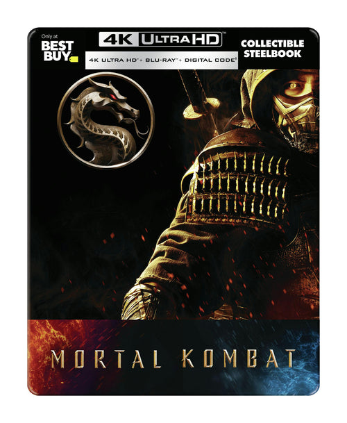 Mortal Kombat (Limited Edition 4K Ultra HD Steelbook + Blu-ray) [UHD]