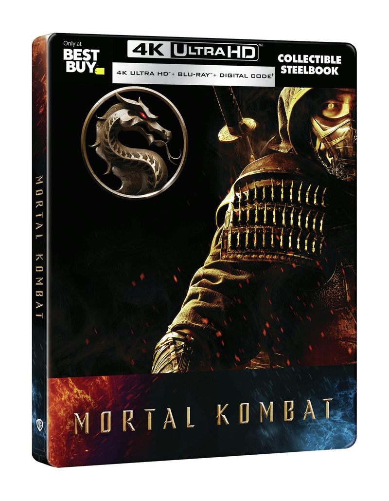 Mortal Kombat (Limited Edition 4K Ultra HD Steelbook + Blu-ray) [UHD]