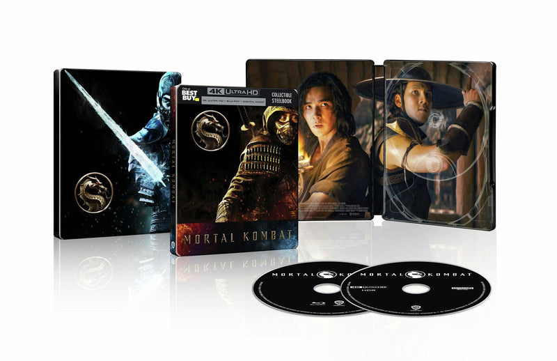 Mortal Kombat (Limited Edition 4K Ultra HD Steelbook + Blu-ray) [UHD]