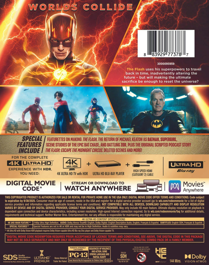 The Flash (4K Ultra HD + Blu-ray) [UHD]
