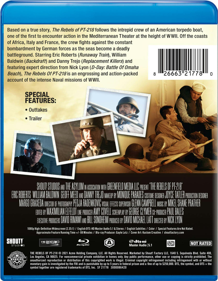 The Rebels Of PT-218 [Blu-ray]