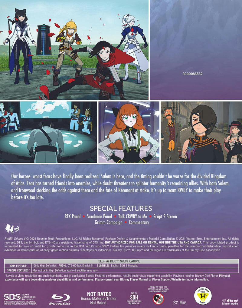 RWBY: Volume 8 [Blu-ray]