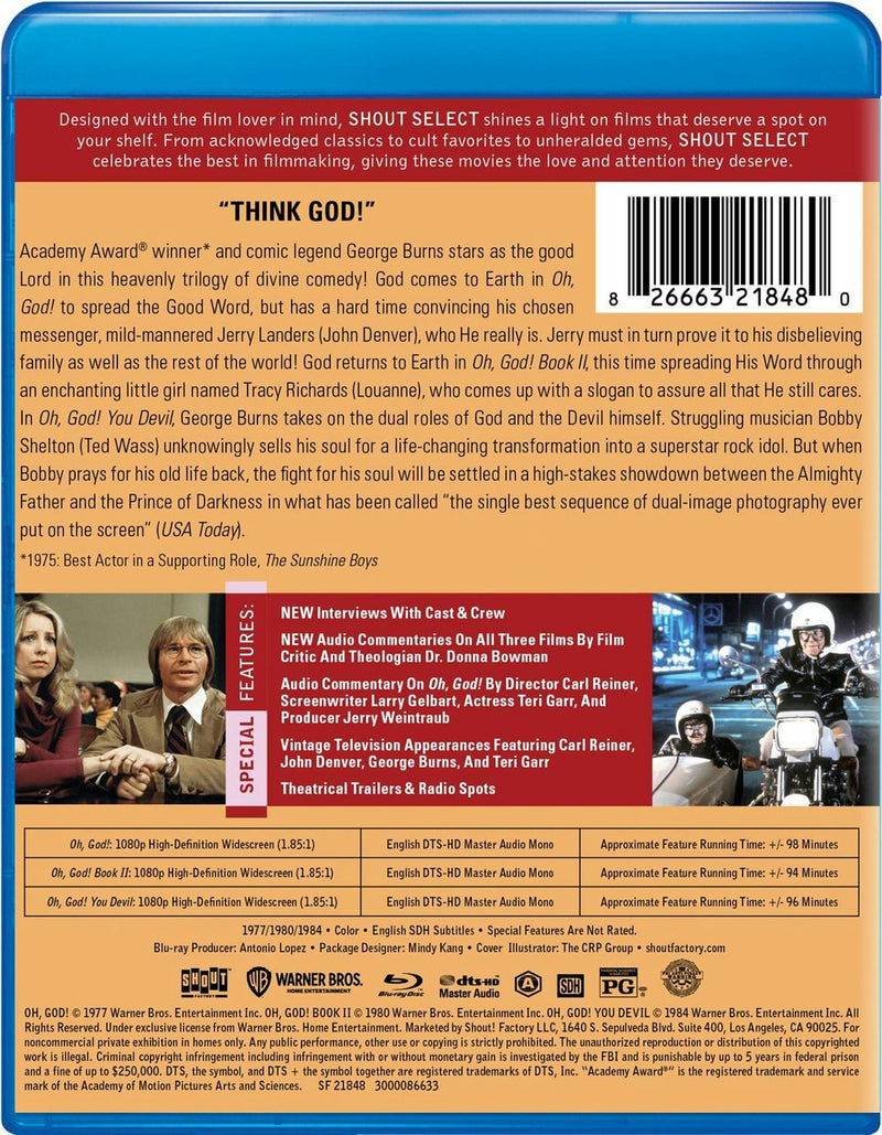 The Oh  God! Collection [Blu-ray]