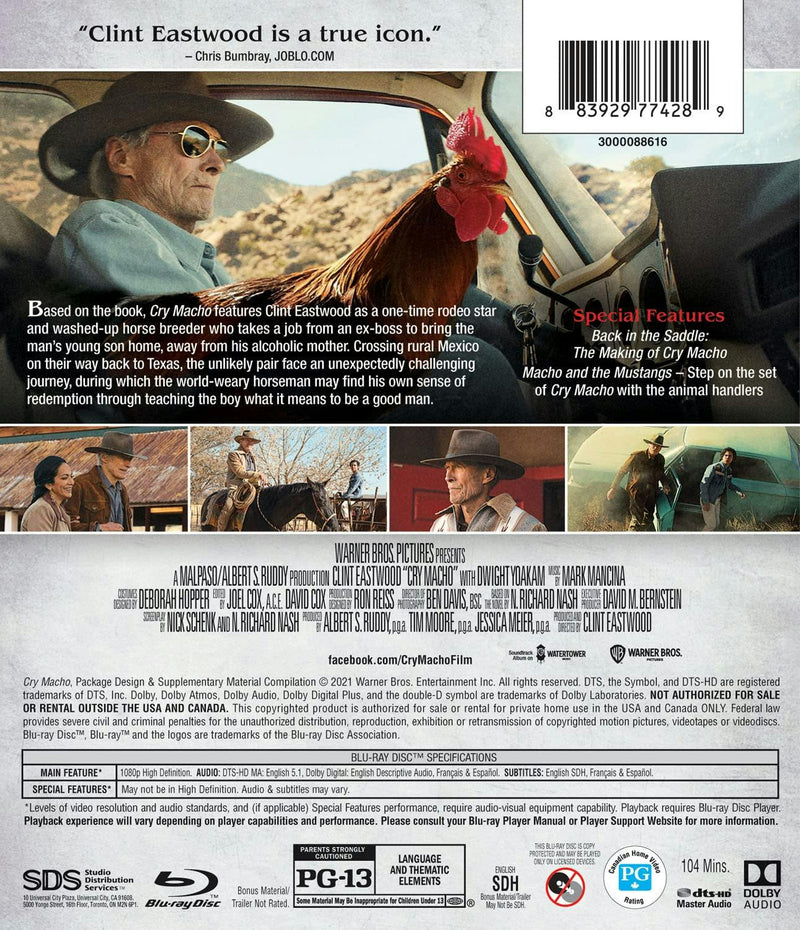 Cry Macho [Blu-ray]