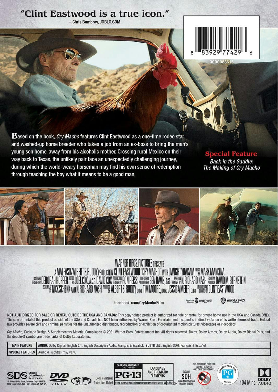 Cry Macho [DVD]