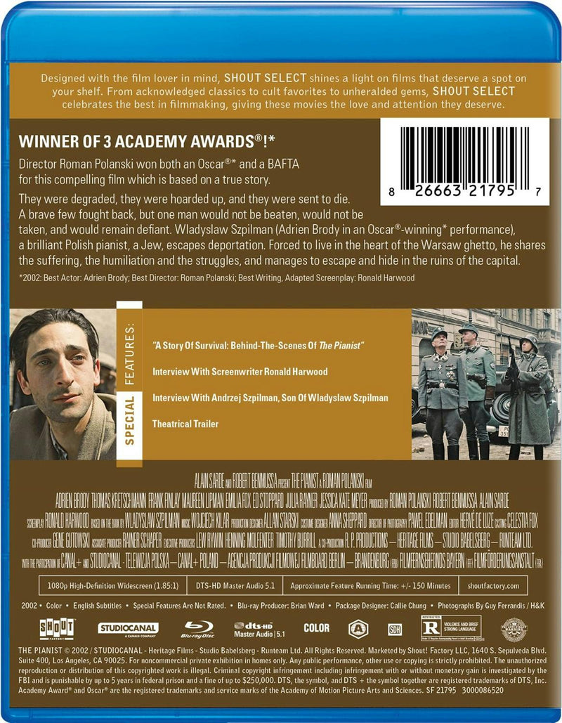 The Pianist [Blu-ray]