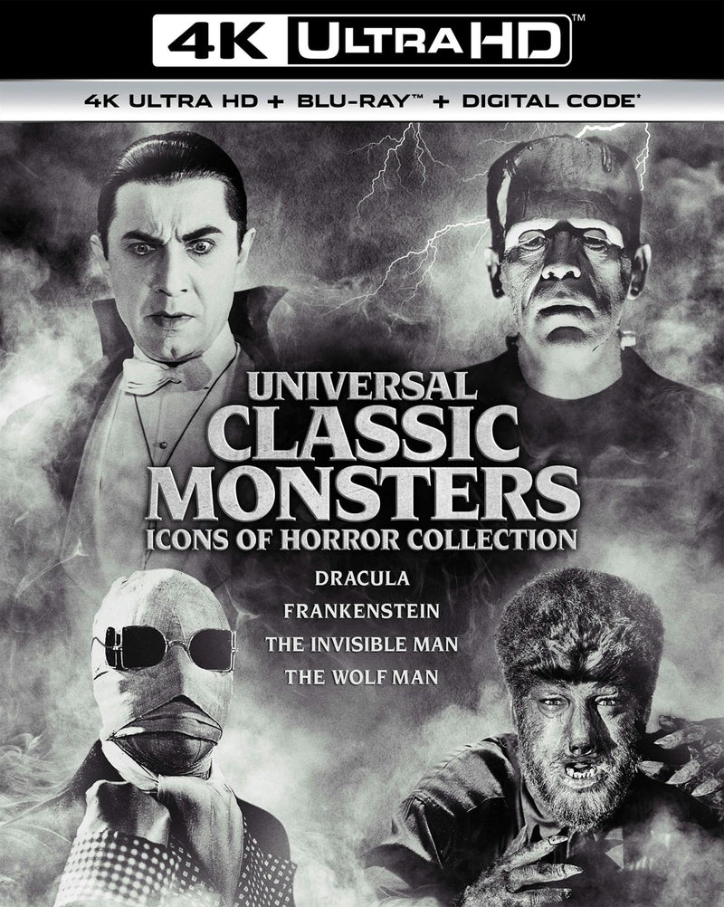 Universal Classic Monsters: Icons of Horror Collection (4K Ultra HD + Blu-ray + Digital Copy) [UHD]