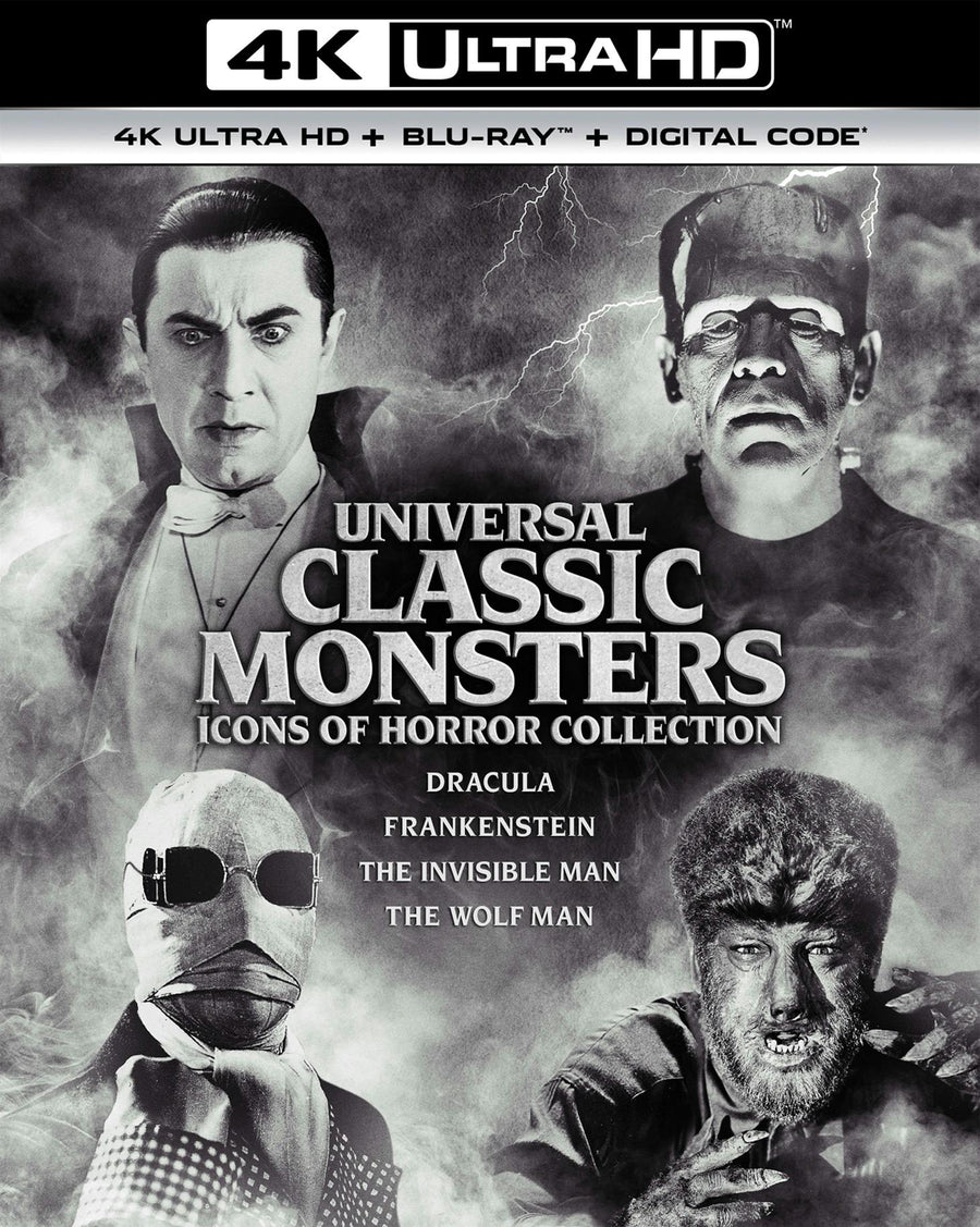 Universal Classic Monsters: Icons of Horror Collection (4K Ultra HD + Blu-ray + Digital Copy) [UHD]