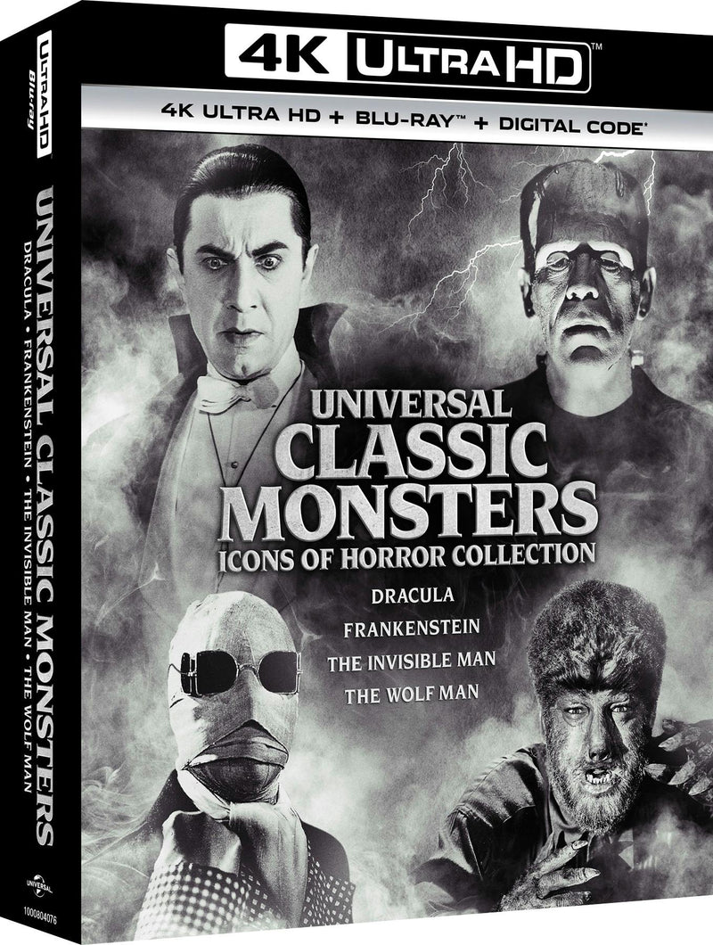 Universal Classic Monsters: Icons of Horror Collection (4K Ultra HD + Blu-ray + Digital Copy) [UHD]