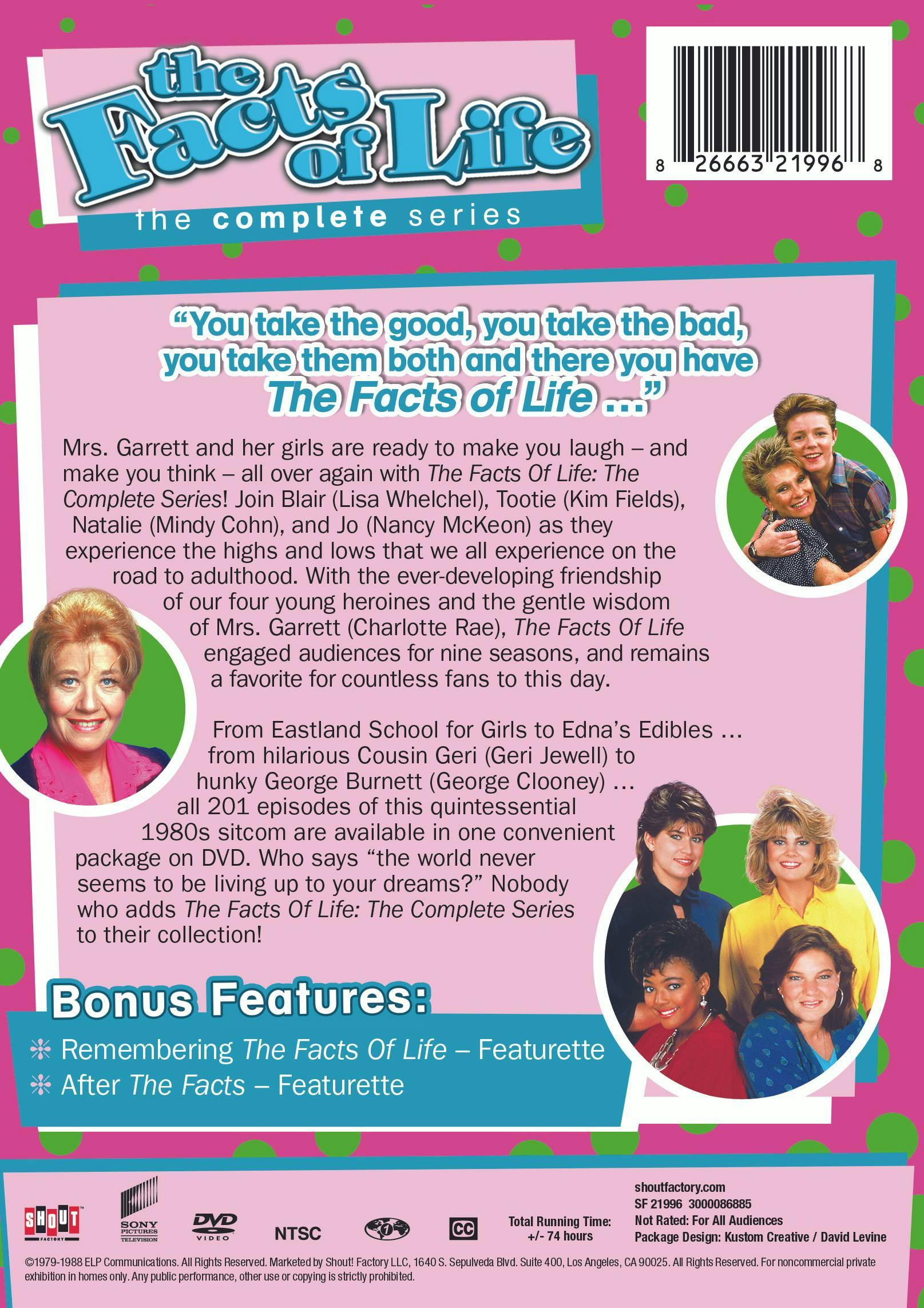 The Facts of Life - Complete Series [DVD] – GRUV Entertainment