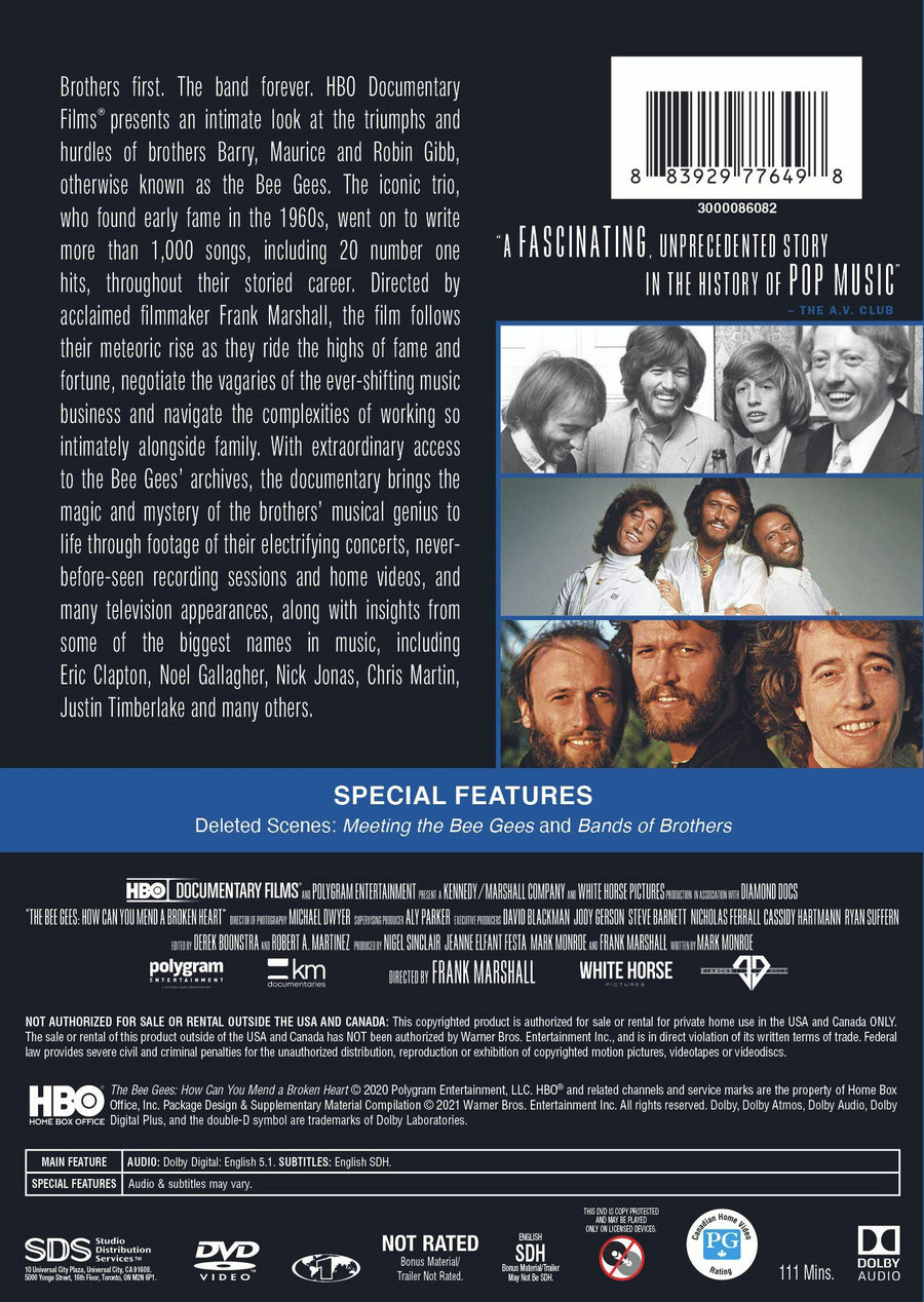 The Bee Gees: How Can You Mend a Broken Heart [DVD]