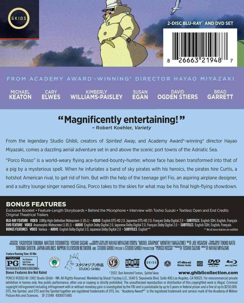 Porco Rosso [Limited Edition Steelbook] [Blu-ray]