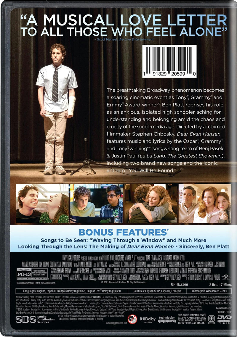 Dear Evan Hansen [DVD]