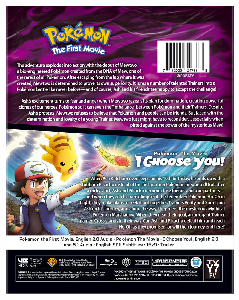 Pokémon - The First Movie/I Choose You (Blu-ray Double Feature) [Blu-ray]