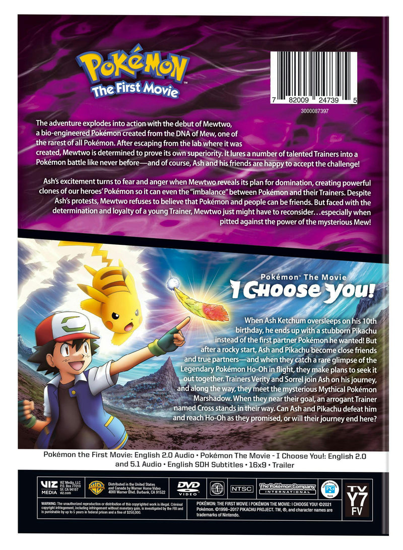 Pokémon - The First Movie/I Choose You (DVD Double Feature) [DVD]