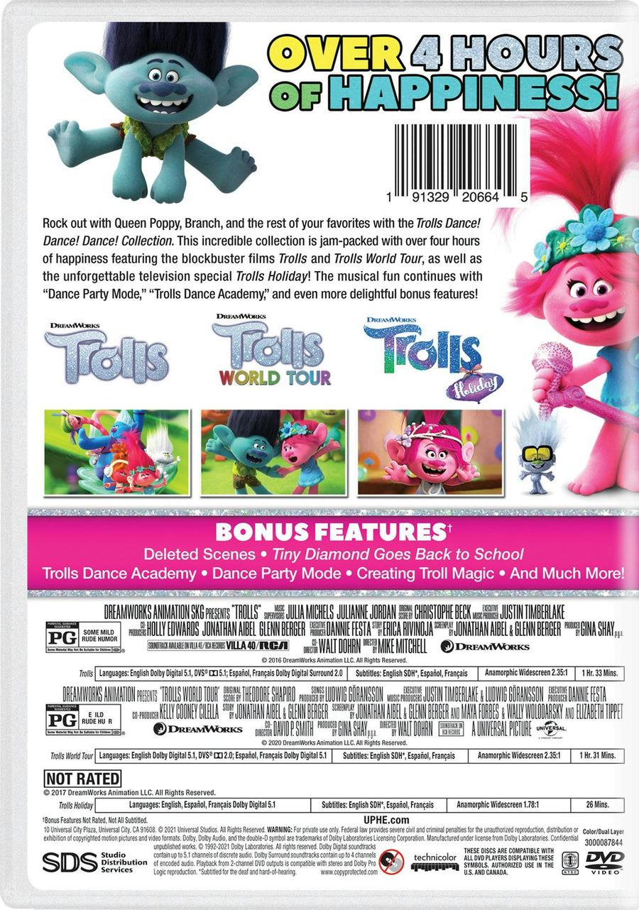 Trolls Dance! Dance! Dance! Collection (Box Set) [DVD]