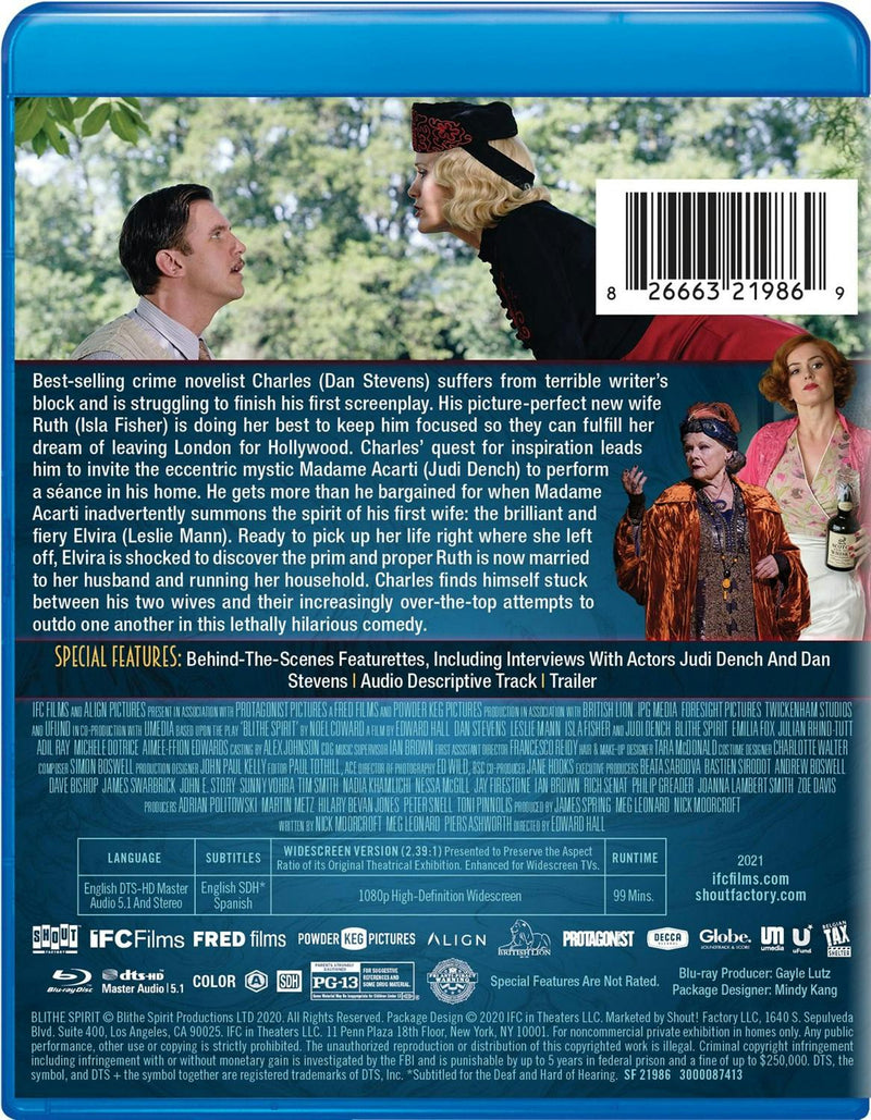 Blithe Spirit [Blu-ray]