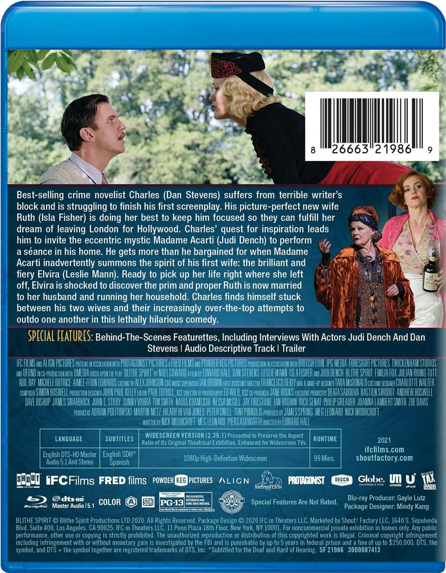 Blithe Spirit [Blu-ray]