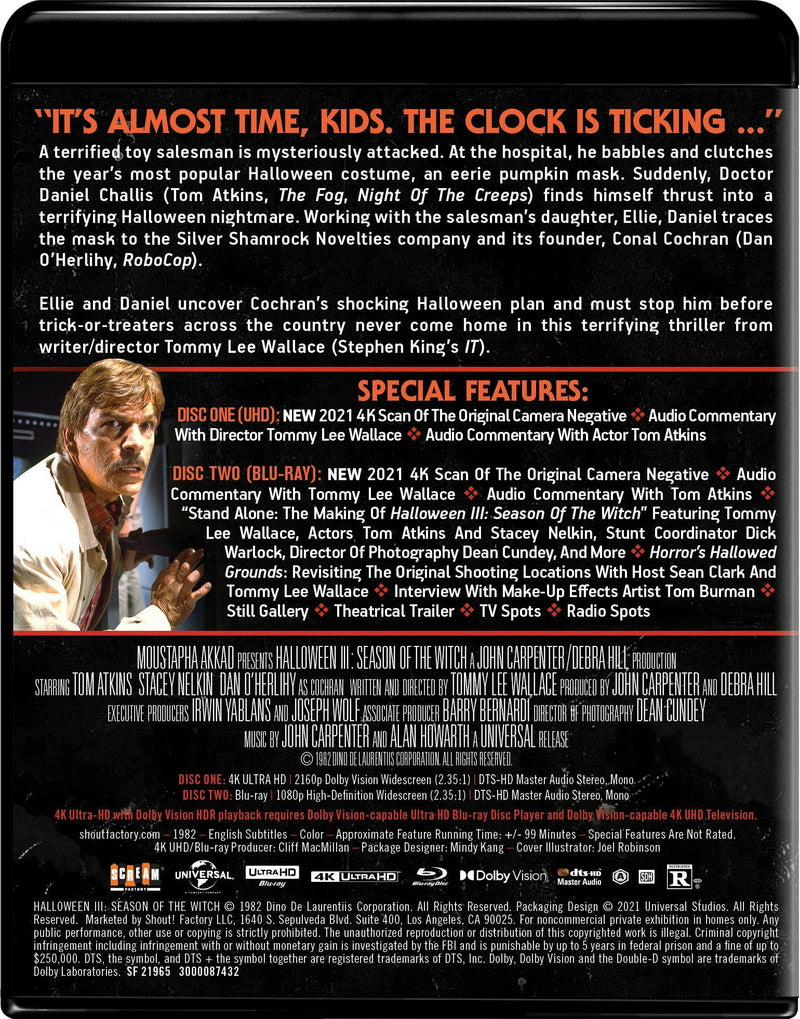 Halloween III: Season Of The Witch [Collector's Edition] [UHD]