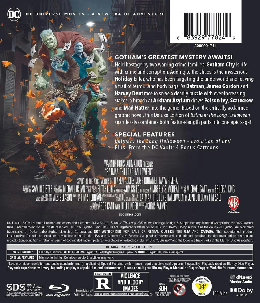Batman: The Long Halloween - Deluxe Edition (Blu-ray Deluxe Edition) [Blu-ray]