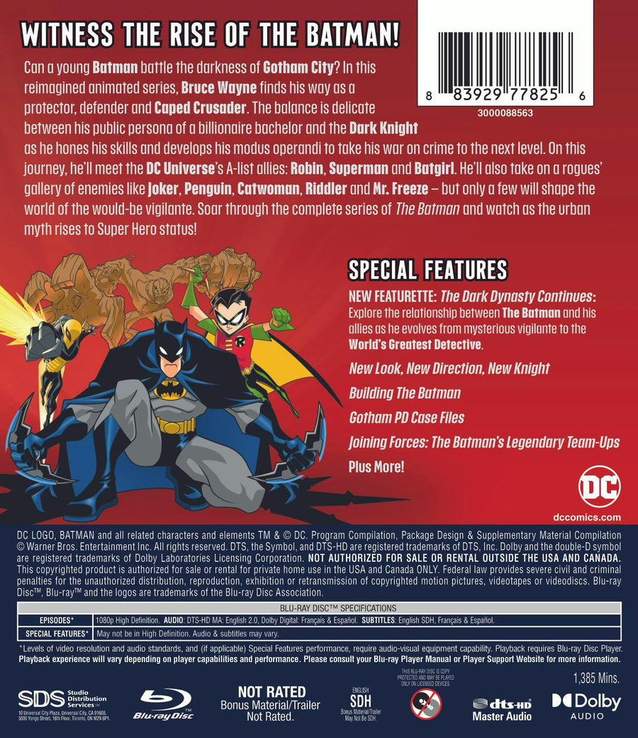The Batman: The Complete Series (Box Set) [Blu-ray]