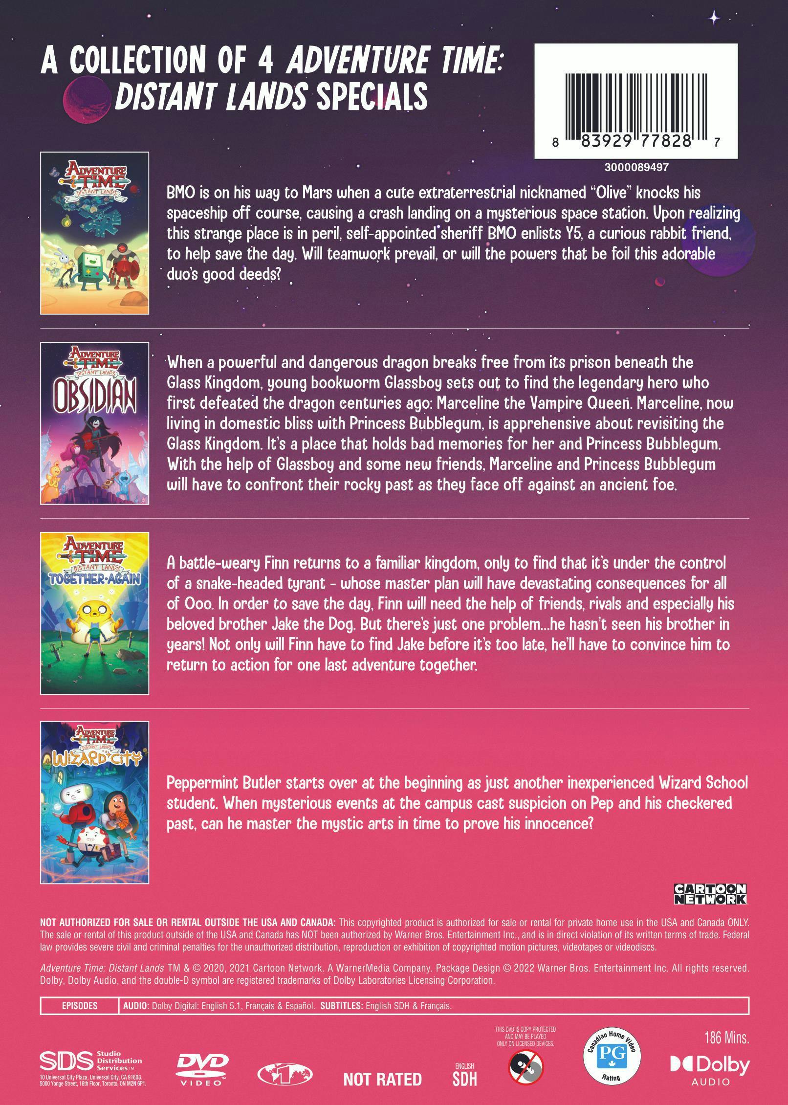 Adventure Time - Distant Lands [DVD] – GRUV Entertainment