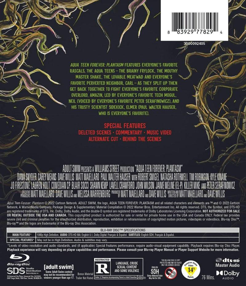 Aqua Teen Forever: Plantasm (Blu-ray) [Blu-ray]